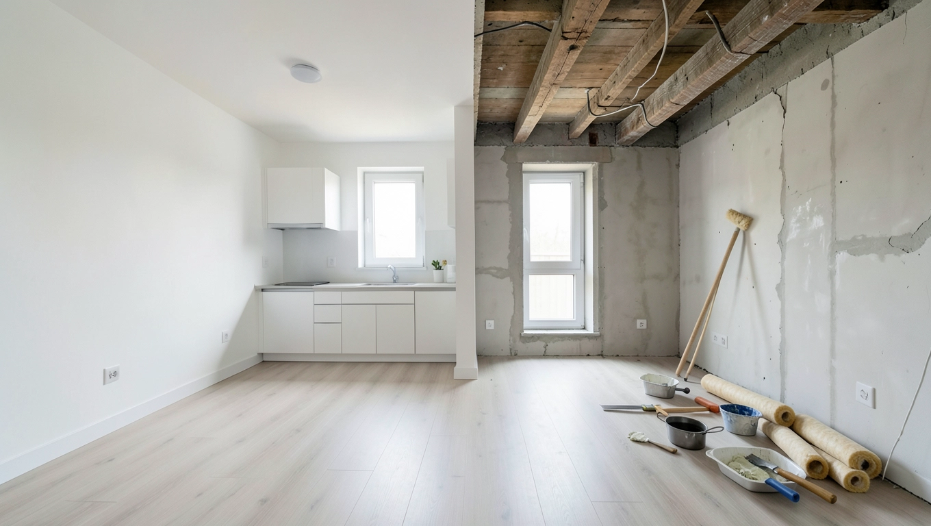 generalny remont mieszkania cena za metr