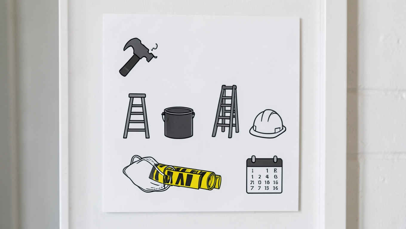 informacja o remoncie dla sąsiadów wzór