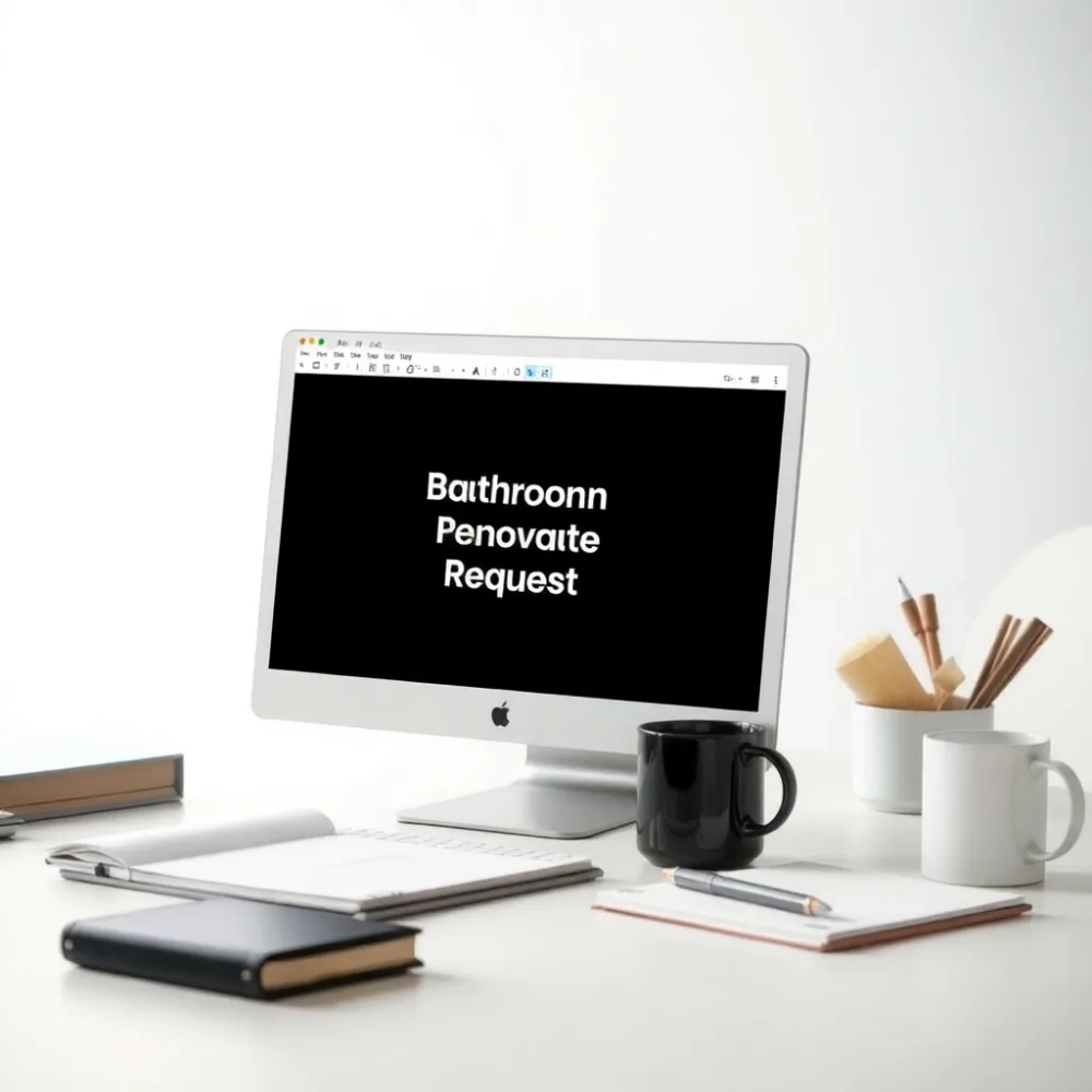 Jak napisać podanie o remont łazienki