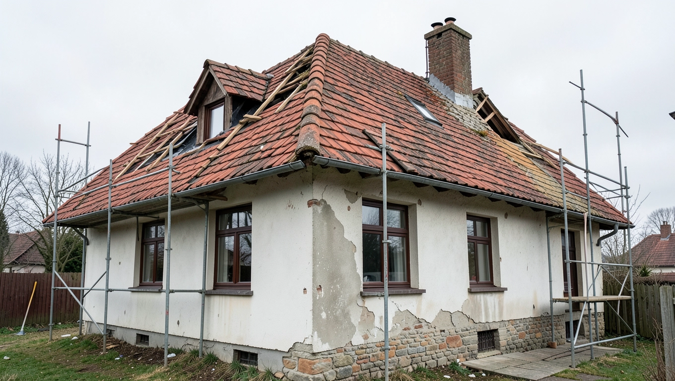 Kiedy remont dachu nie wymaga zgłoszenia