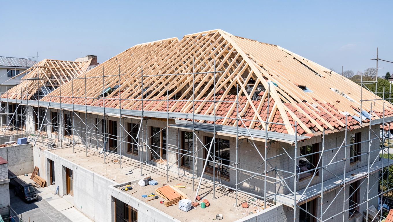 Kiedy remont dachu wymaga zgłoszenia prac