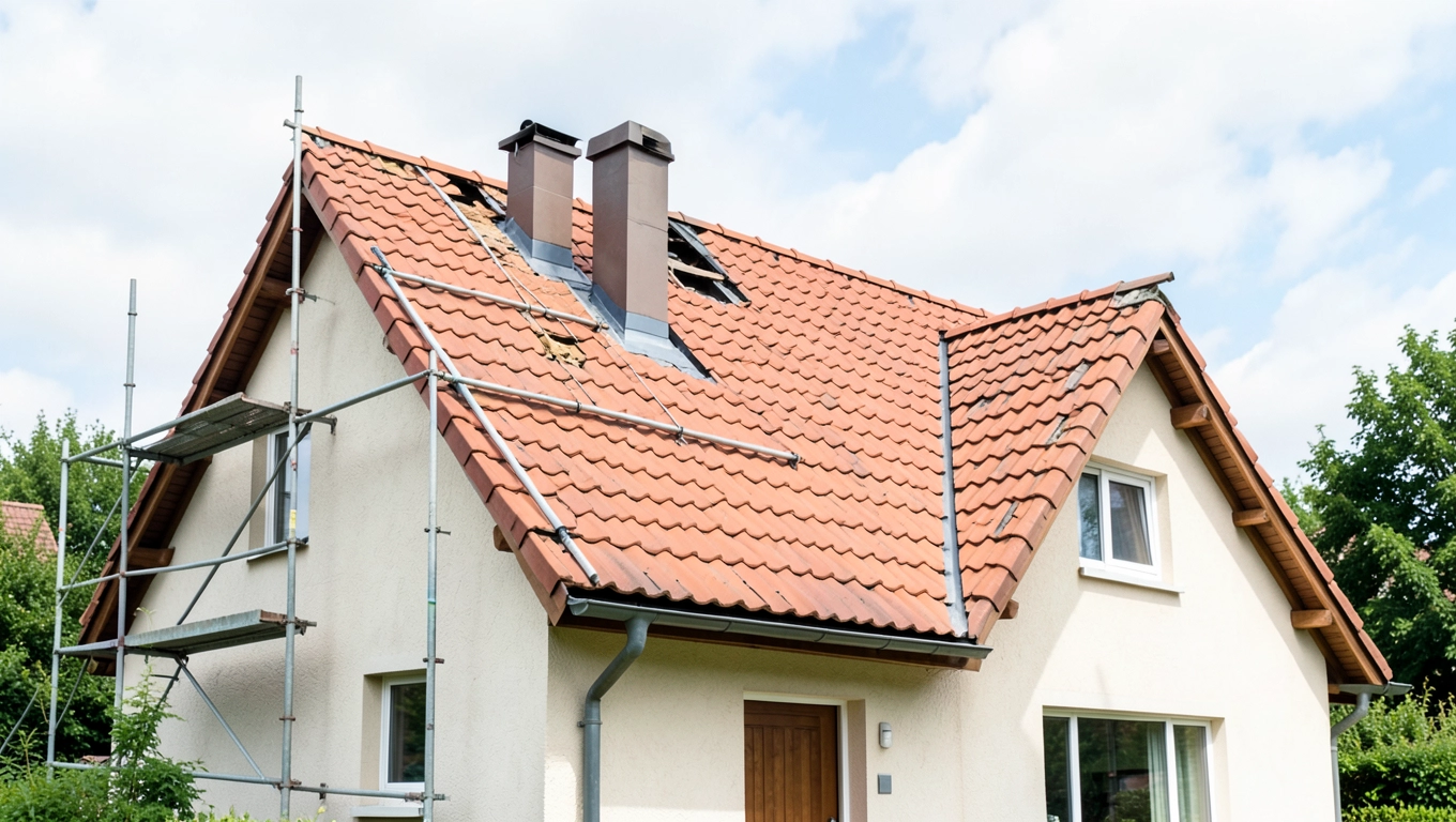 Remont dachu na domach jednorodzinnych bez formalności