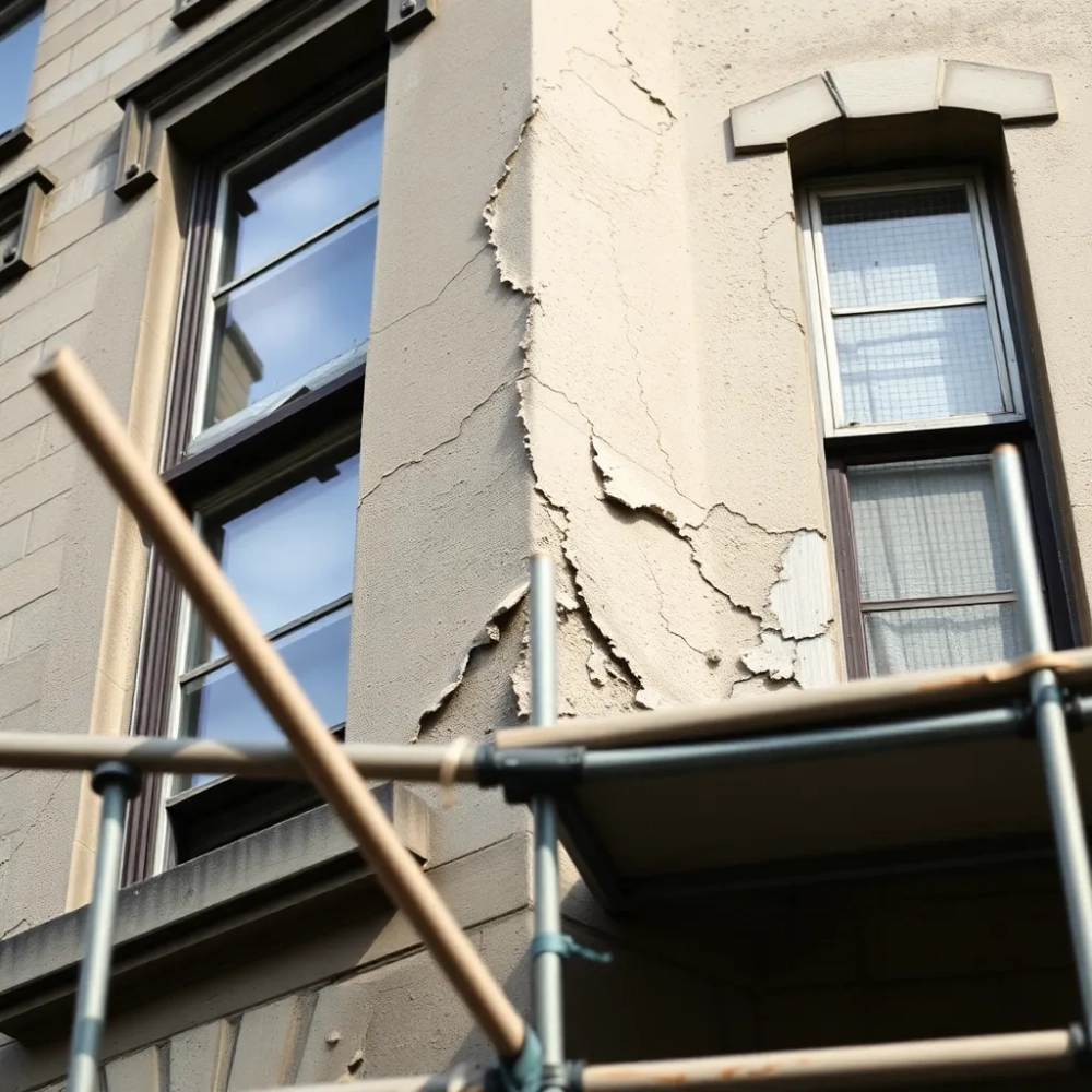 Remont elewacji kamienicy koszt