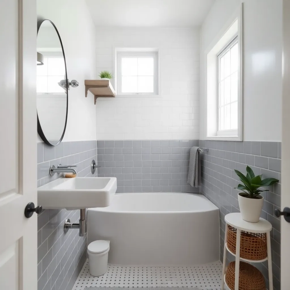 Remont łazienki tanim kosztem inspiracje