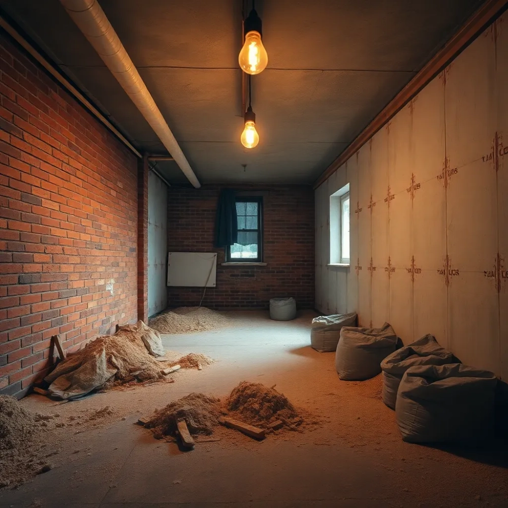 Remont piwnicy w kamienicy