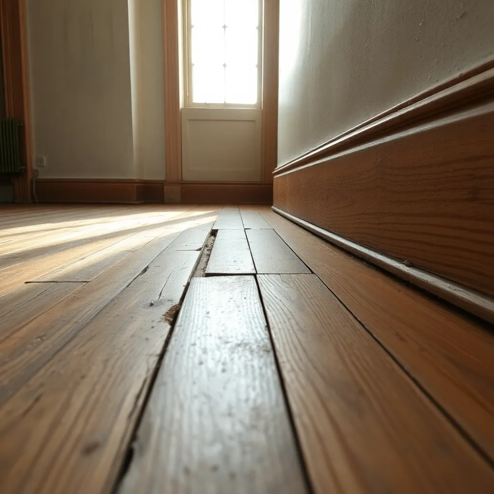 Remont podłogi w kamienicy