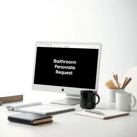 Jak napisać podanie o remont łazienki