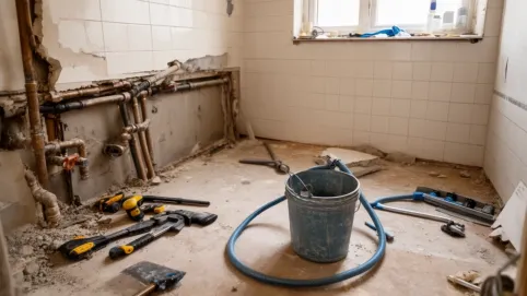 Jak przetrwać remont łazienki