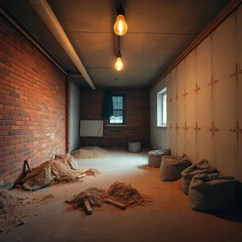Remont piwnicy w kamienicy